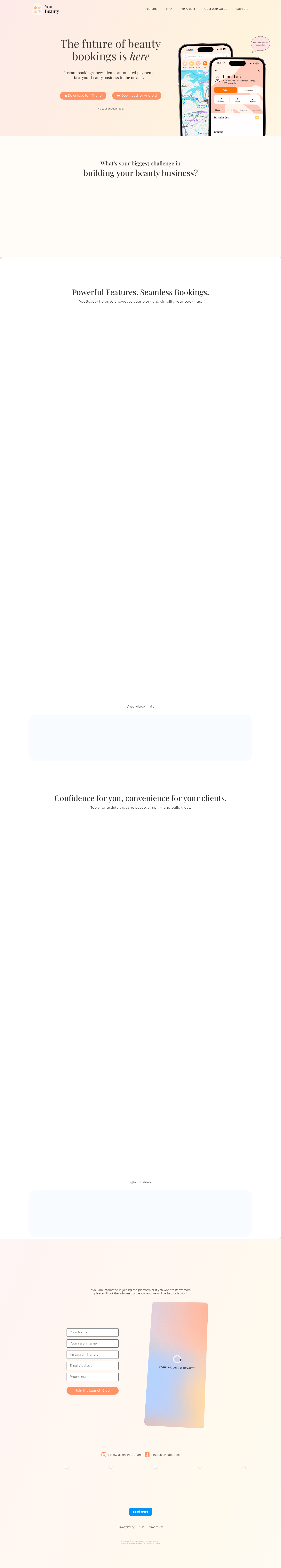 YouBeauty website screenshot